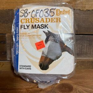 Cashel Crusader Fly Mask Weanling/Small Pony Leopard Print. Used.‎